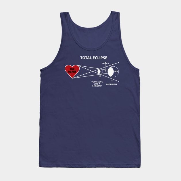 Total Eclipse of The Heart Tank Top by DEMON LIMBS